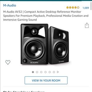 M audio av42 3- inch woofer set